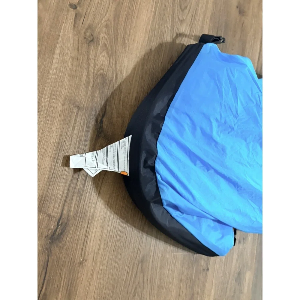 Lamzac Fatboy Original Aqua Blue Inflatable Lounging Chair Beach